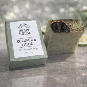 Assorted handmade soap Cucumber & Aloe
