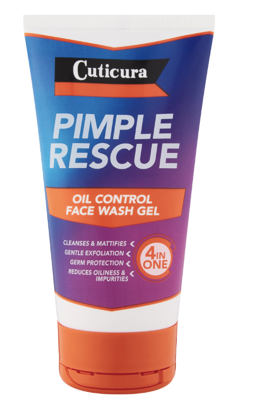 Cuticura Pimple Rescue Gel Face Wash 150 ml