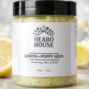 Lemon body scrub